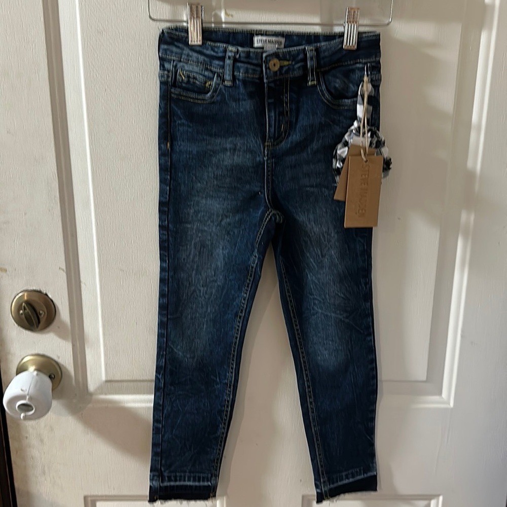 STEVE MADDEN KIDS GIRL’S STRETCH TWILL JEGGING: NWT: SZ 6X